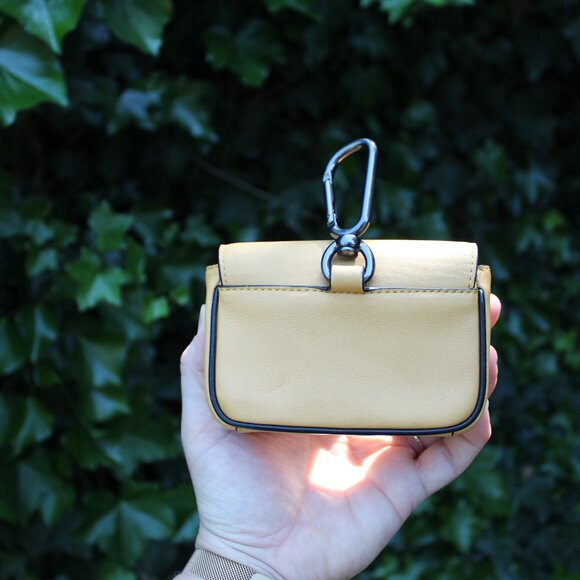 EUC COACH Micro Track Keyfob in Black Antique/Forest - Picture 8 of 9